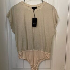 NET Heyson Beige Bodysuit